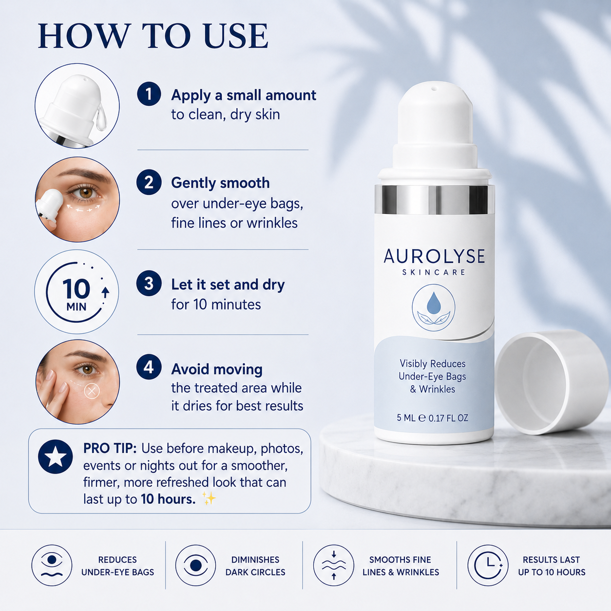AUROLYSE™ Under Eye Bag & Wrinkle Treatment