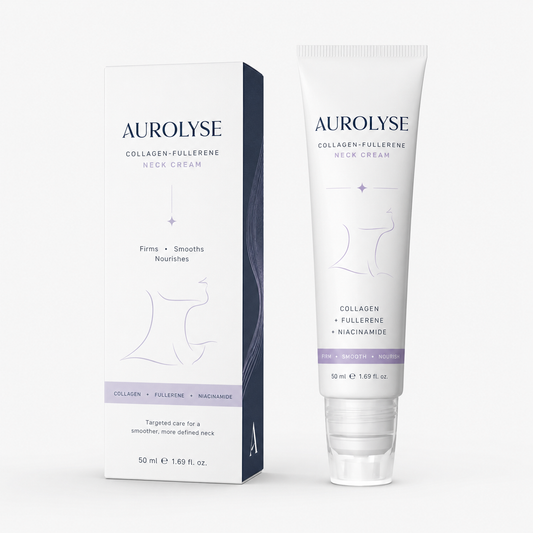 AUROLYSE™ 5-Roller Neck Firming Cream – Collagen & Hyaluronic Acid for Smoother, Tighter-Looking Neck Skin