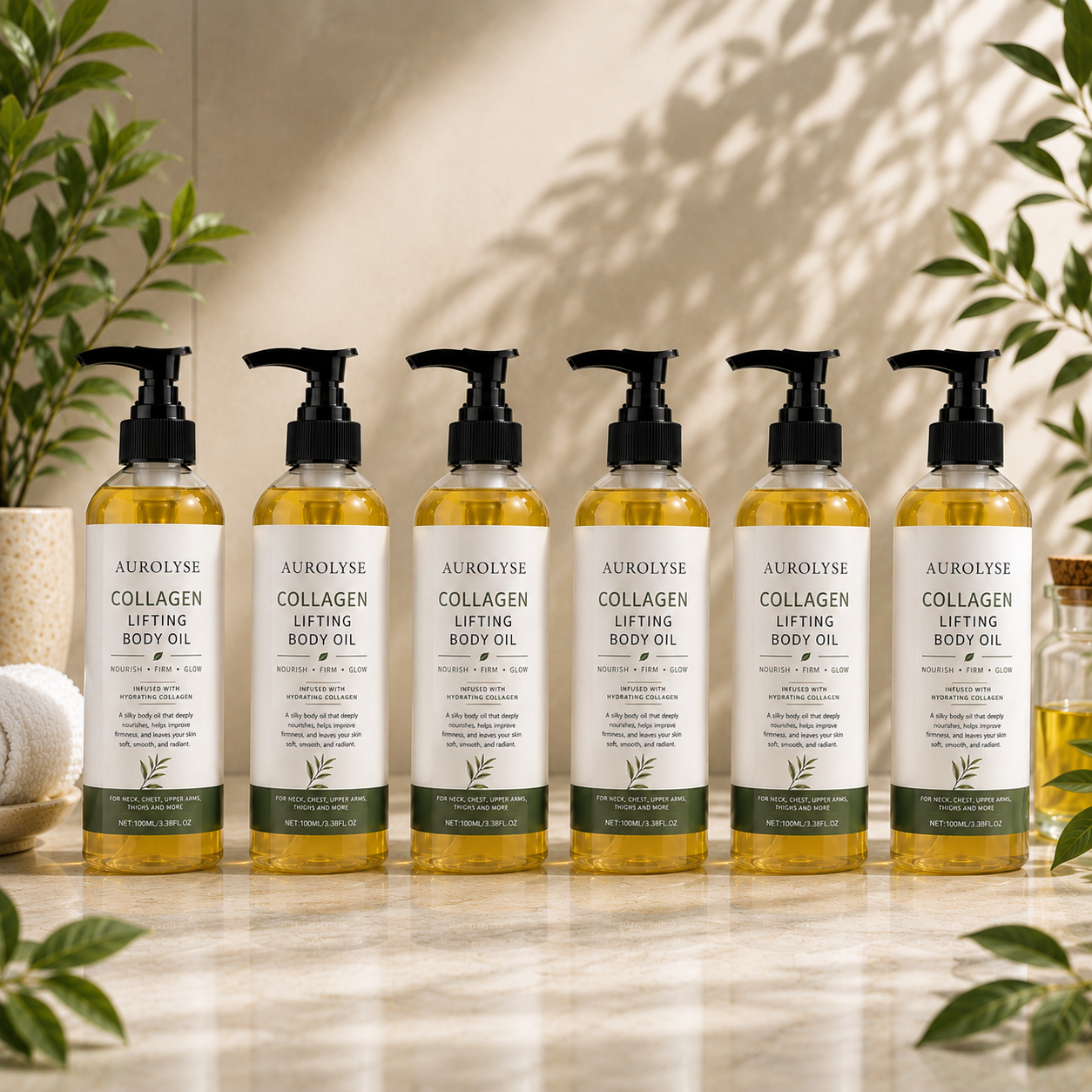 AUROLYSE™ Collagen Oil | Advanced Collagen Body Oil for Firmer, Smoother and More Youthful-Looking Skin