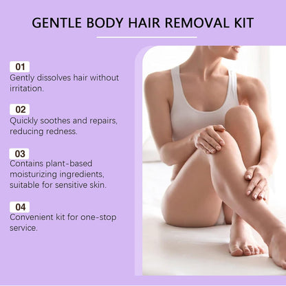 AUROLYSE™Gentle Hair Removal Cream – Smooth, Soft Skin for Body & Legs